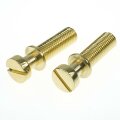 TPST-IGG, Vintage style tailpiece studs, Inch, gloss gold (pair)